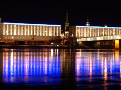 Linz bei Nacht